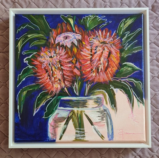 Bloominating Native Florals Original Painting