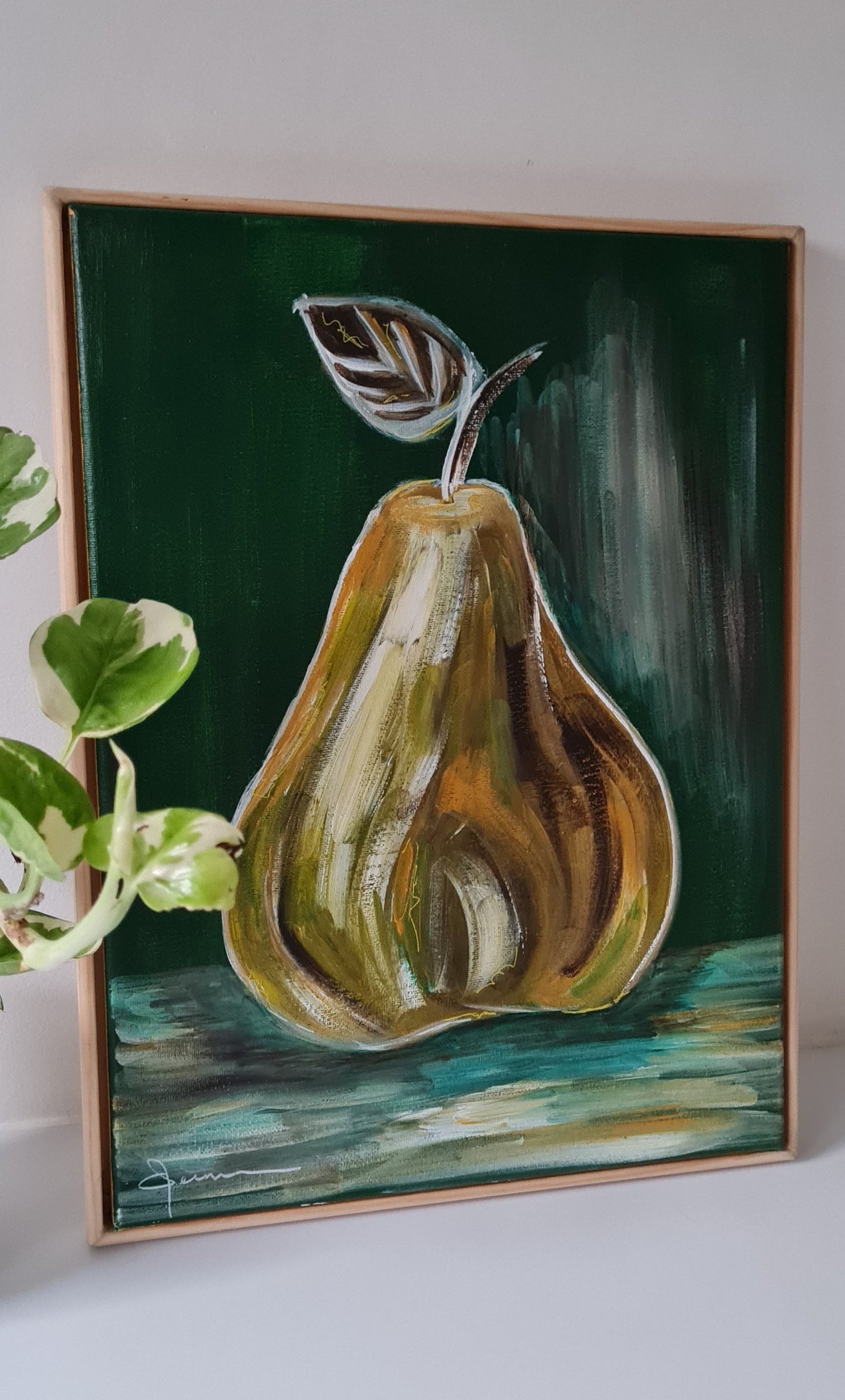 Simply Pear-fect Original Painting