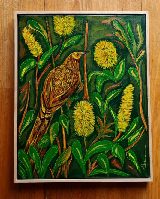 The Wattlebird Original Art