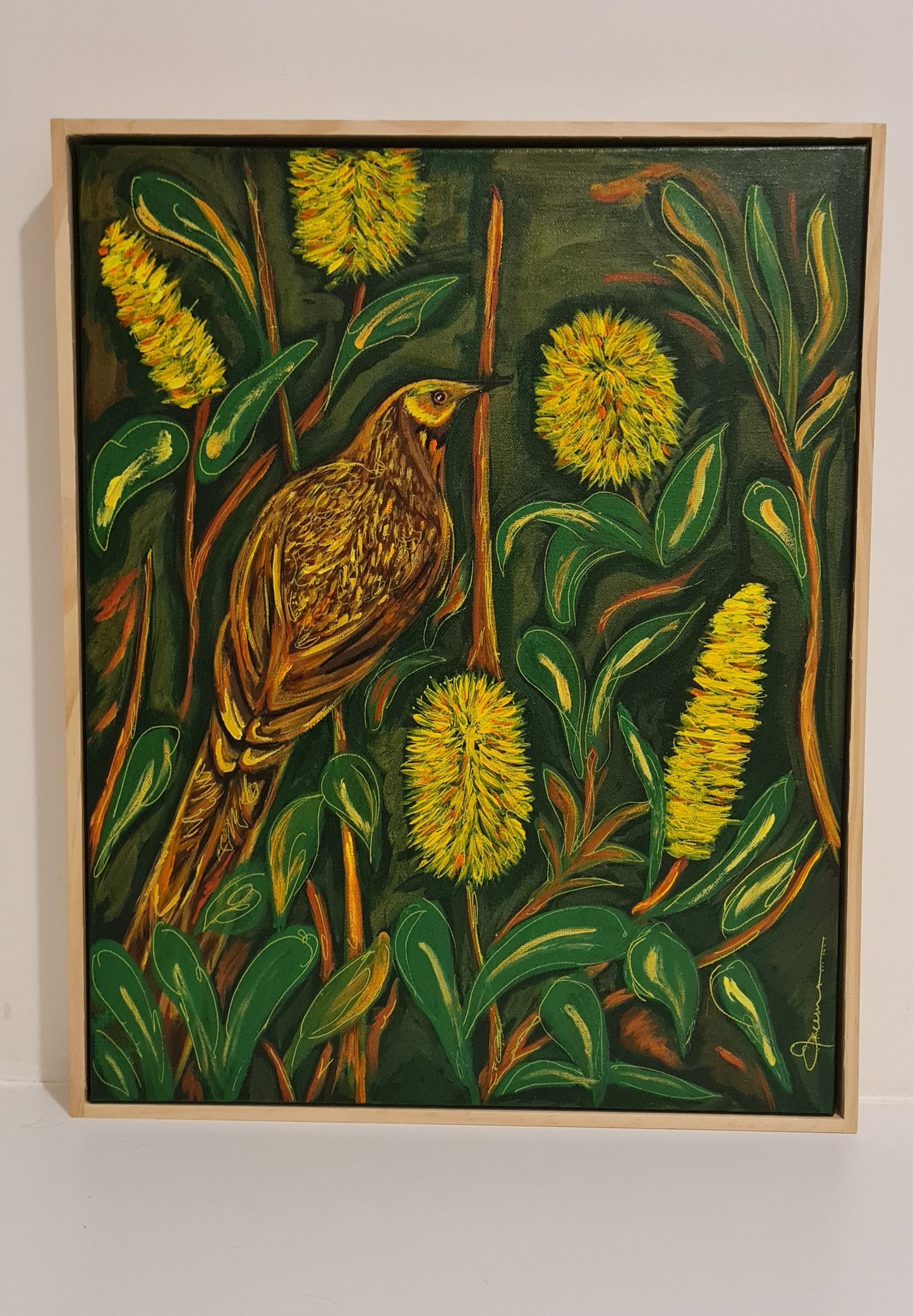 The Wattlebird Original Art